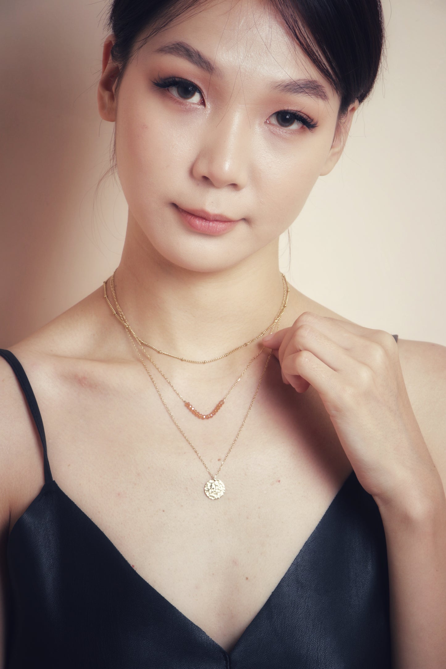 Romi - Beeded Layered Necklace - Set of Three