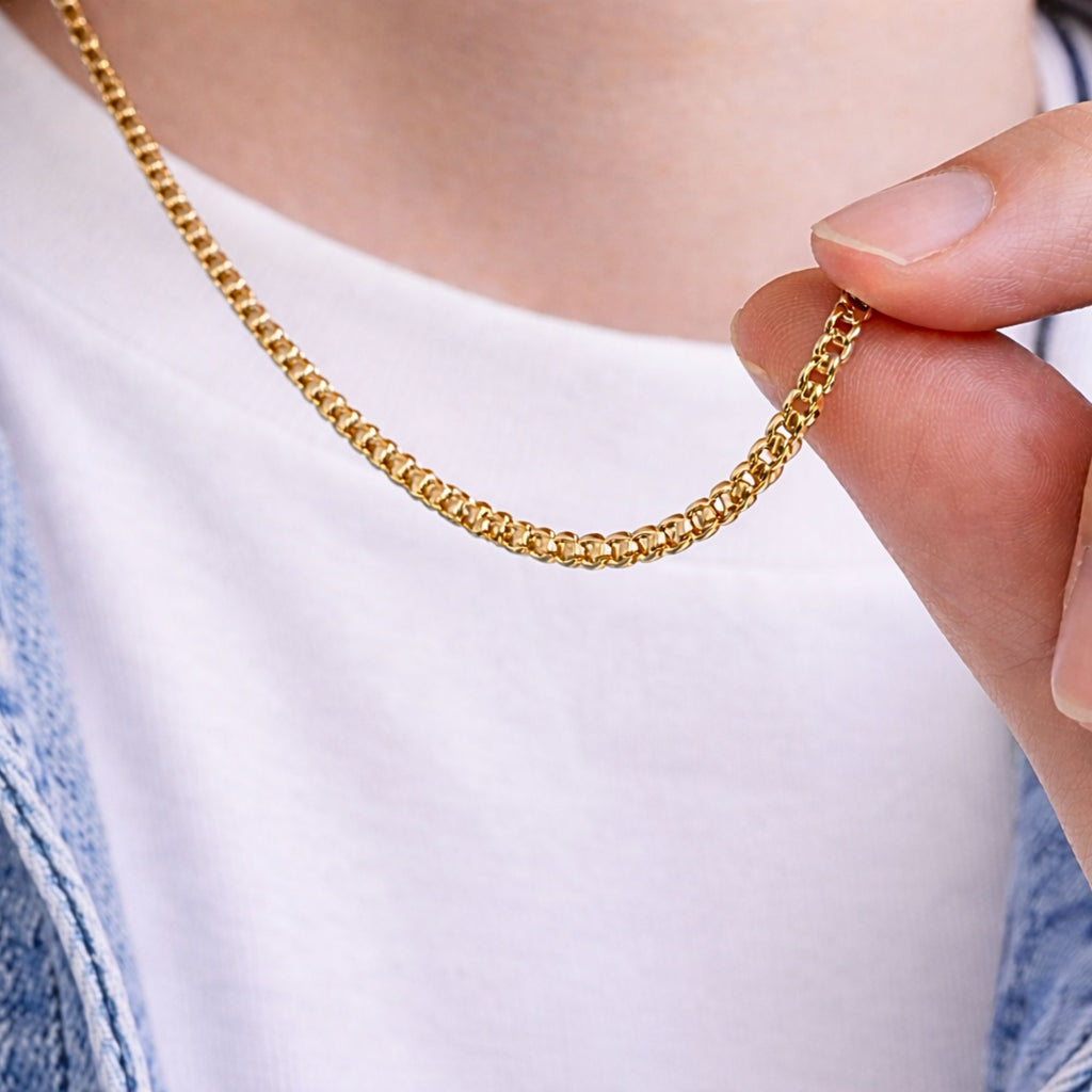 mens rolo cubain chain