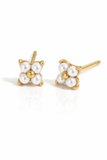 ivy pearl stud earring