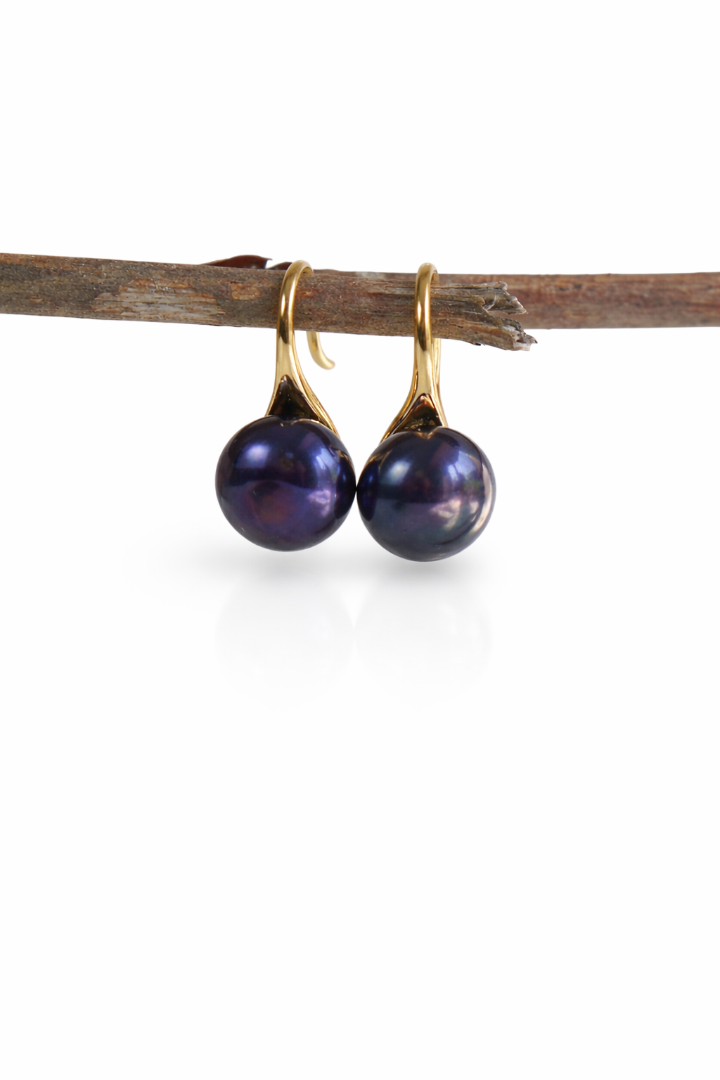 pearl dangle earrings