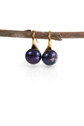 pearl dangle earrings
