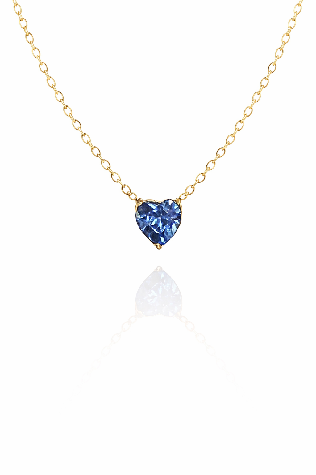 heart gemstone necklace