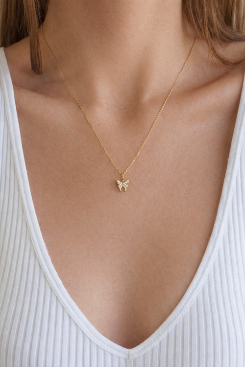 butterfly necklace