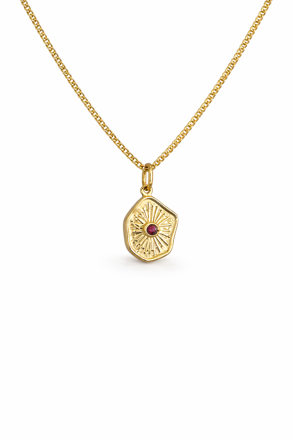 evil eye gemstone necklace