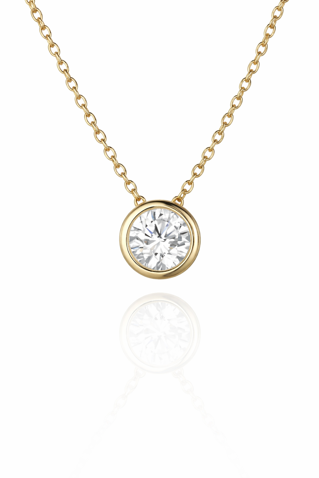 round gemstone necklace