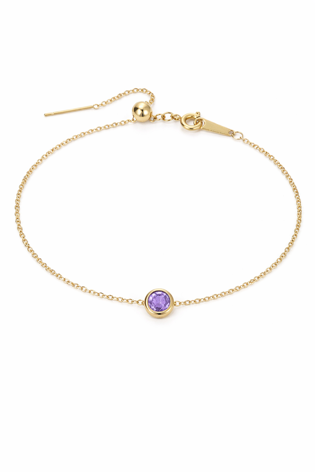 round gemstone necklace