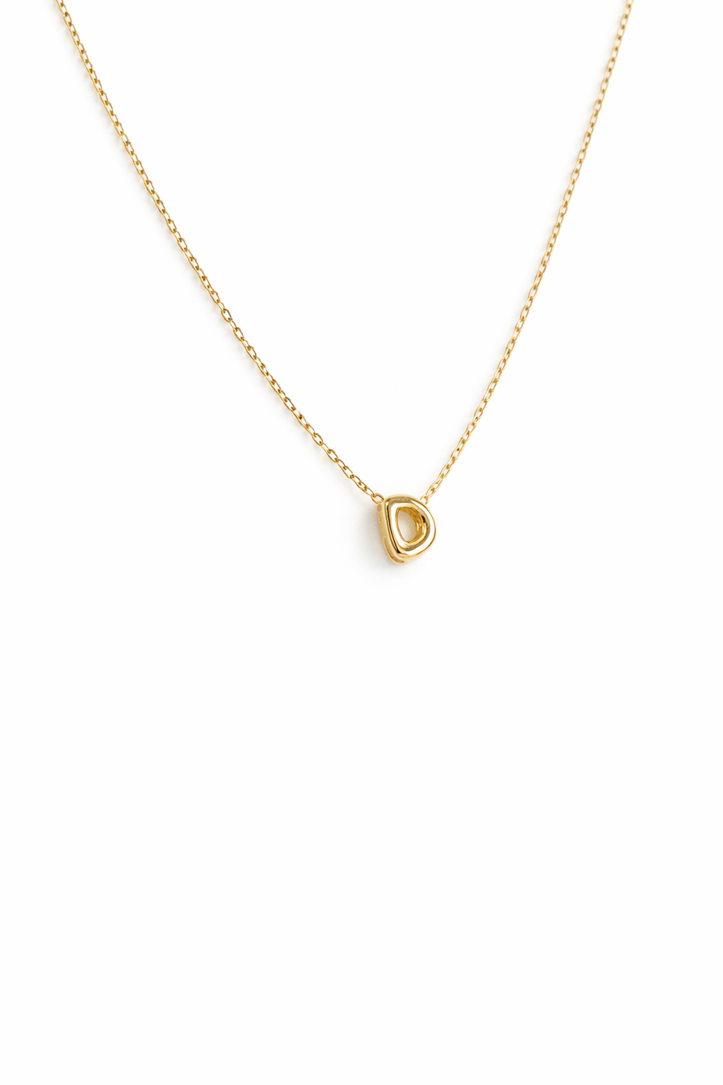 puffy 3d initial necklace (Copy)