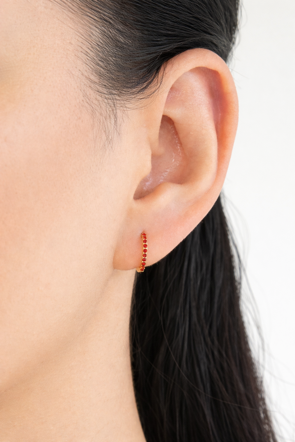 hoop earrings