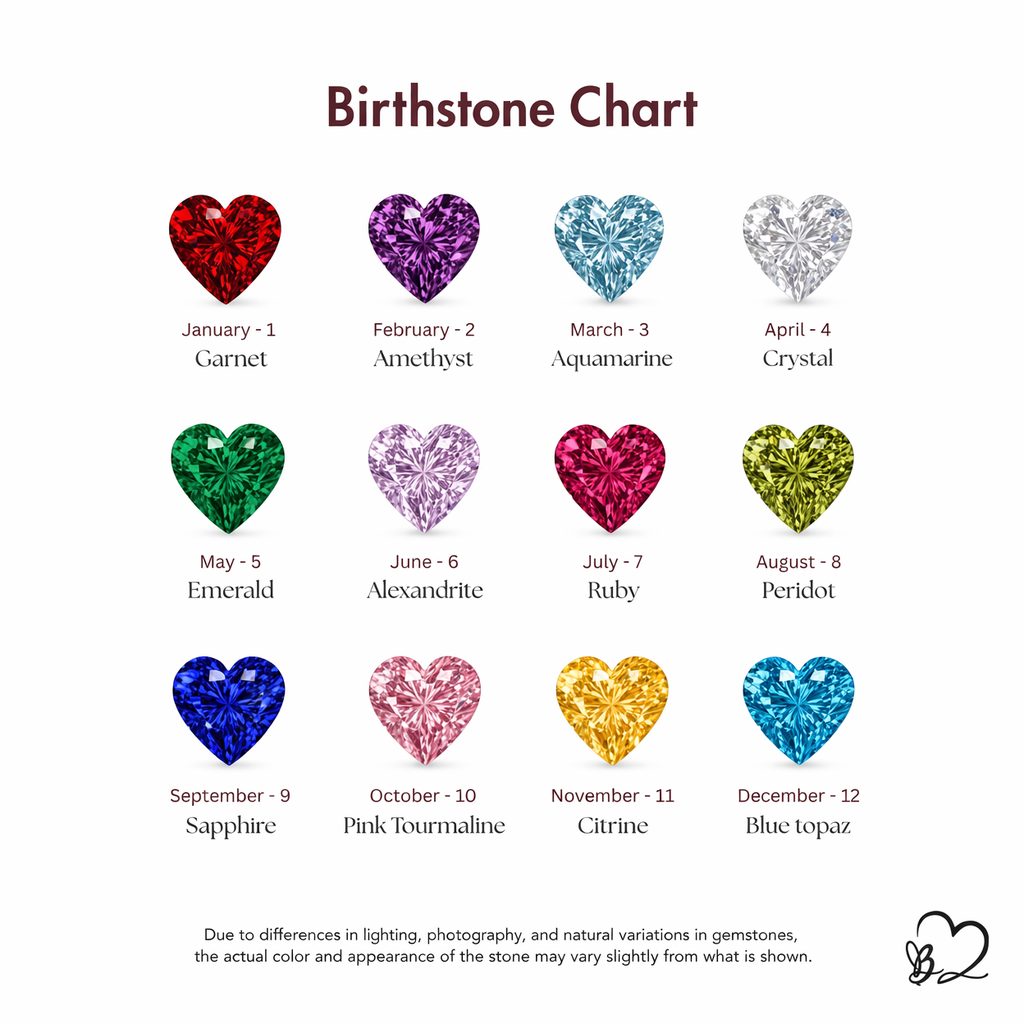 heart gemstone necklace