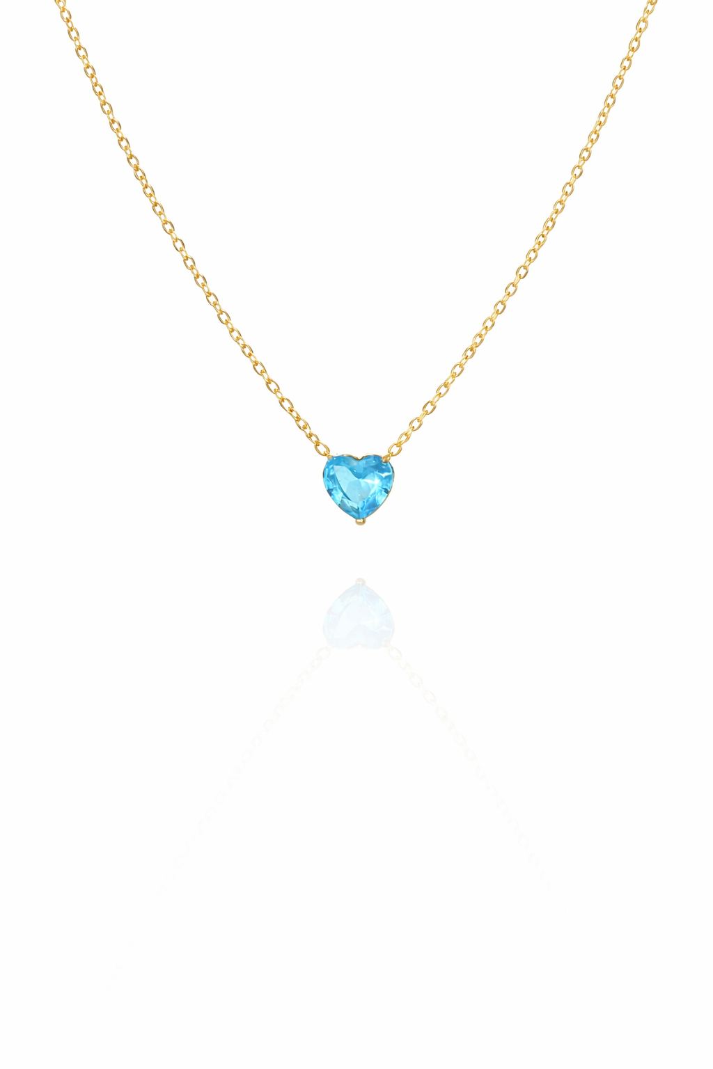 heart gemstone necklace