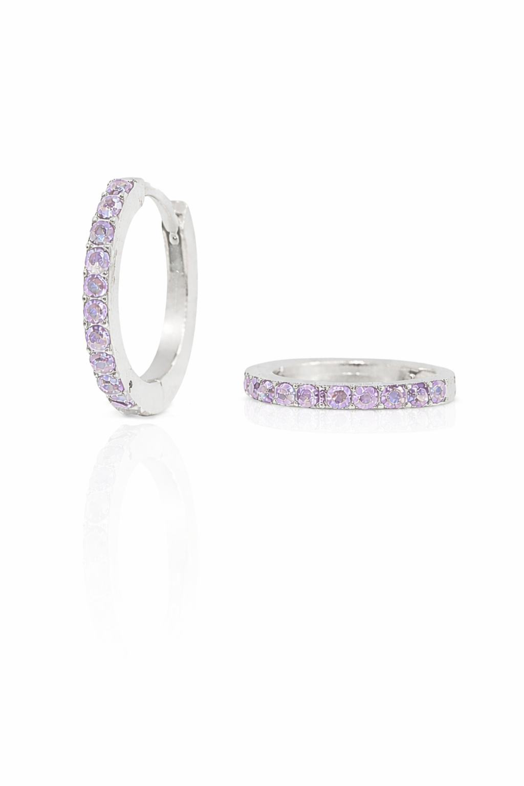hoop earrings