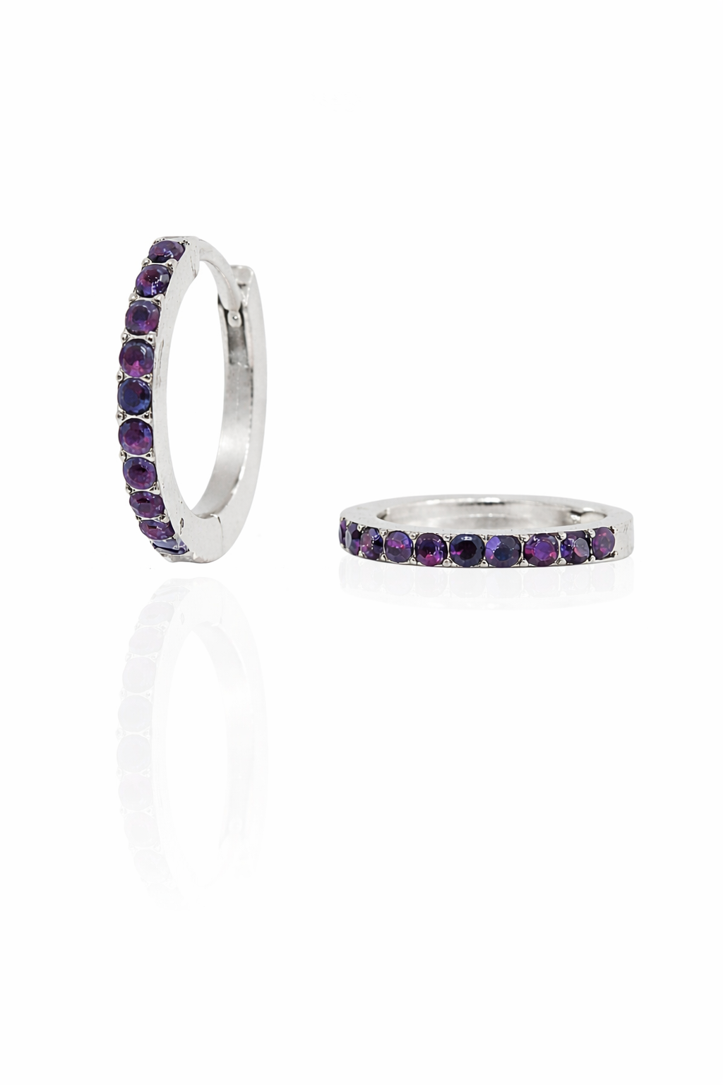 hoop earrings