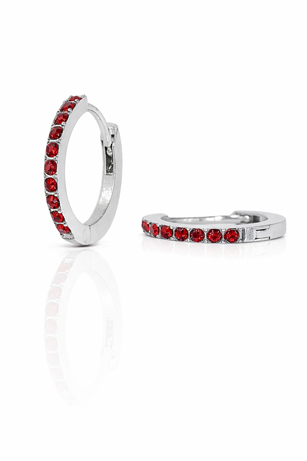 hoop earrings