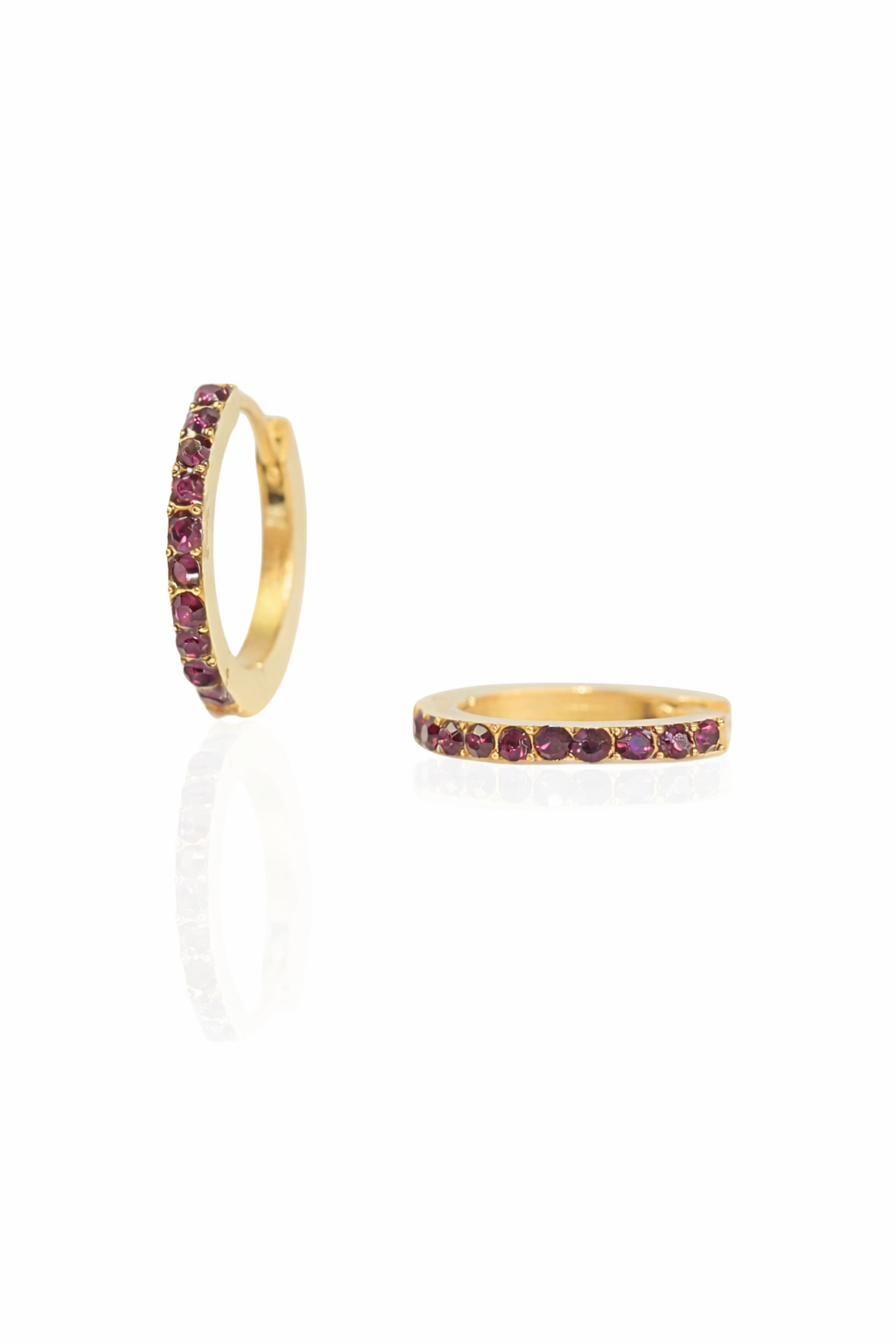 hoop earrings