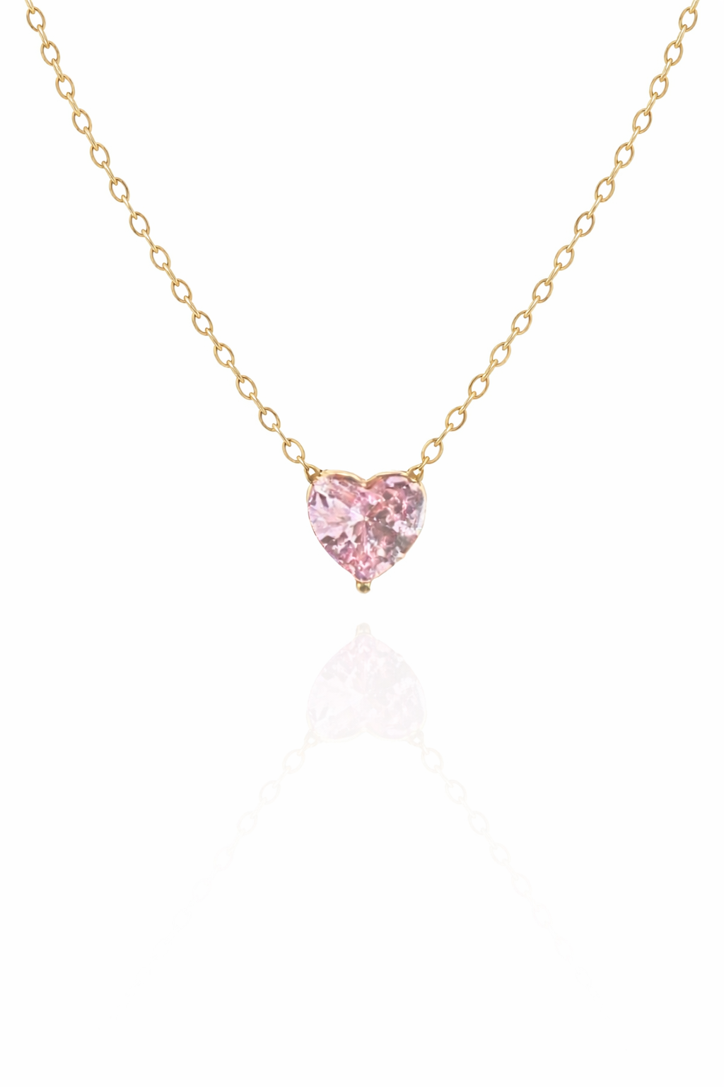 Heart Pink Tourmaline - October