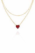 Heart Garnet - January