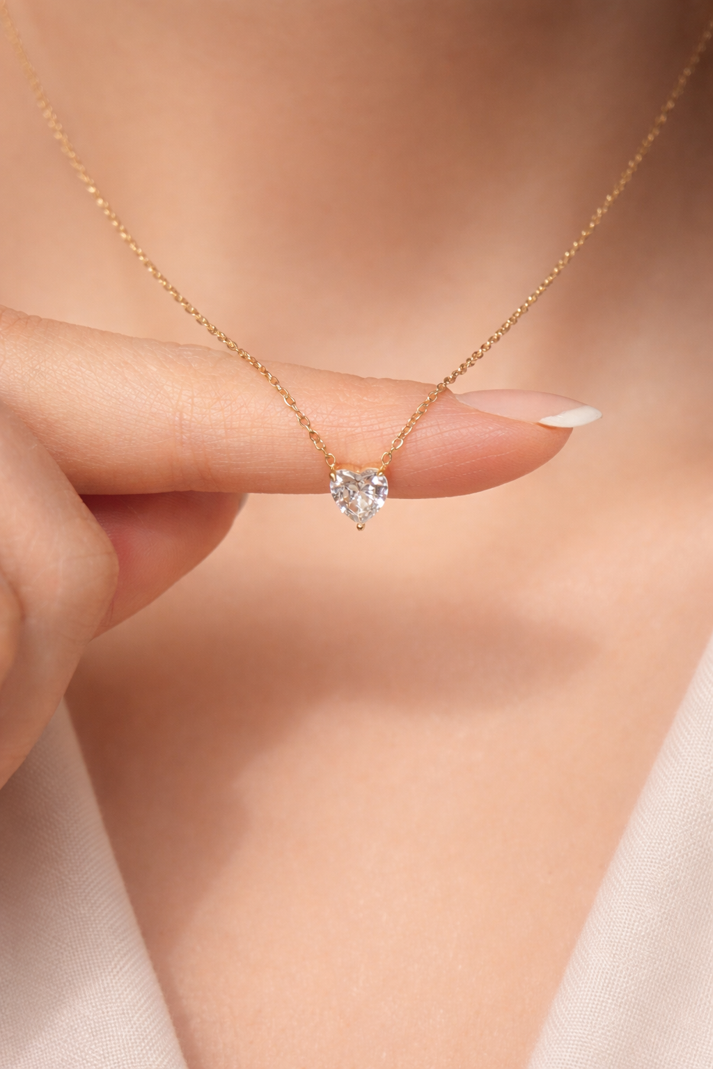 Heart Crystal - April