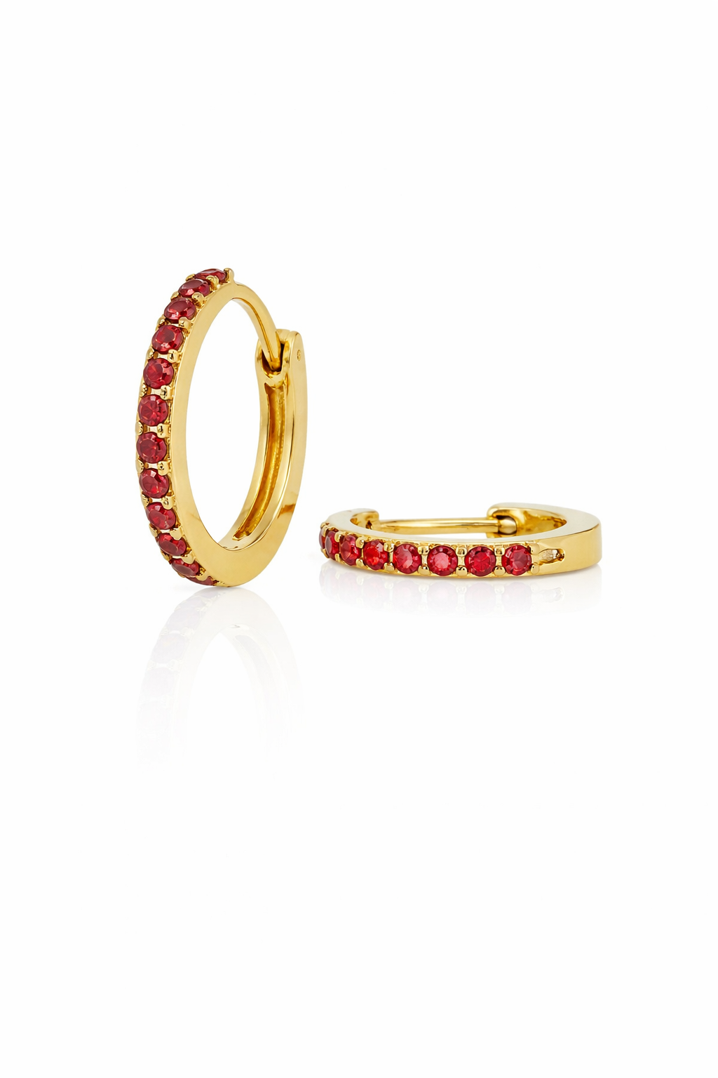 hoop earrings