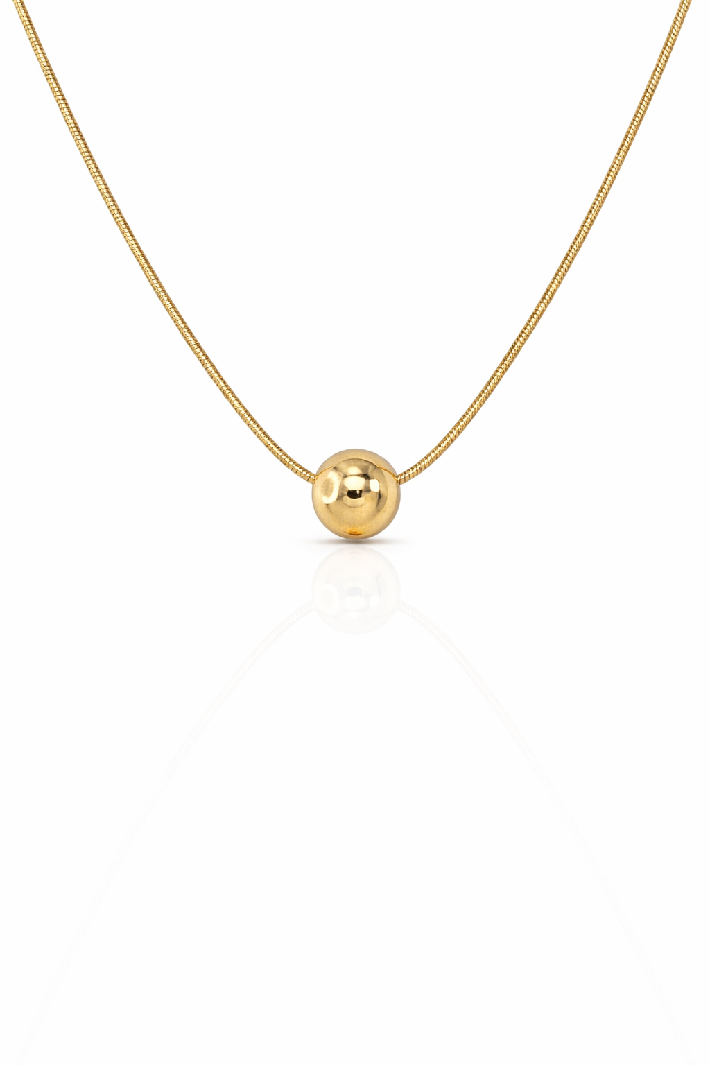 double beads necklace