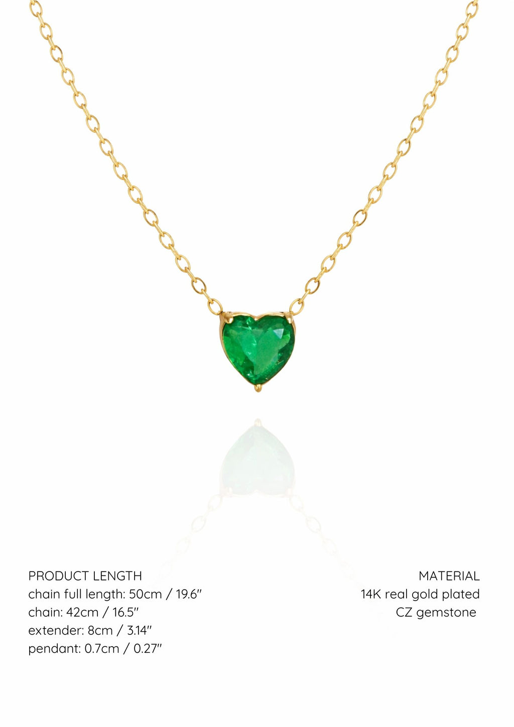 Heart Emerald - May