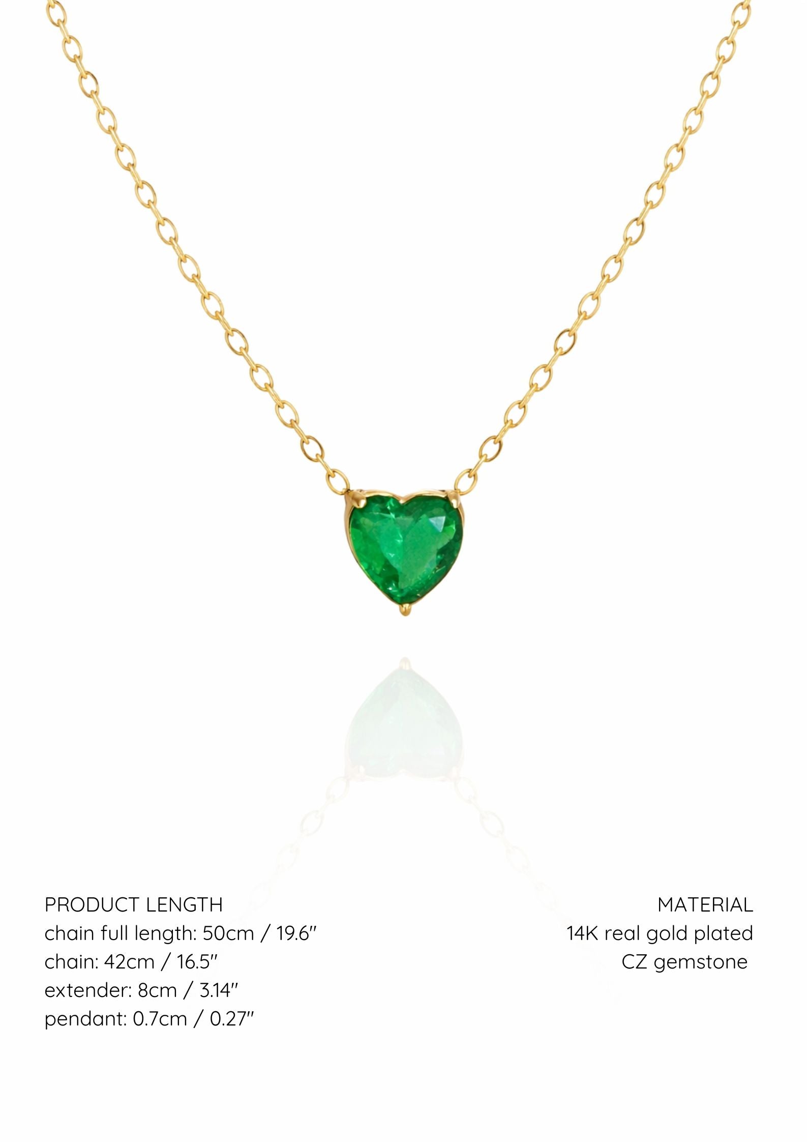 Heart Emerald - May