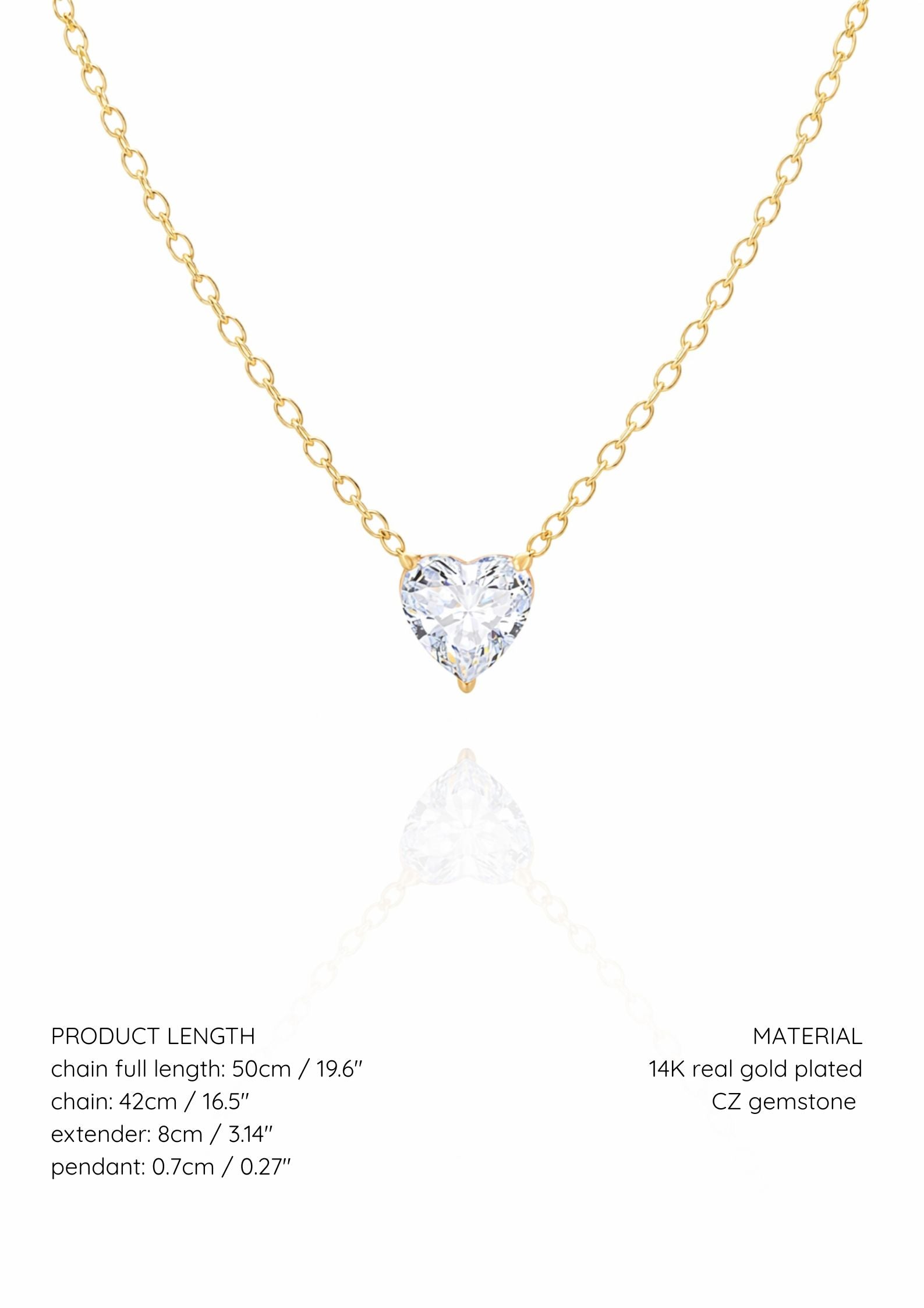 Heart Crystal - April