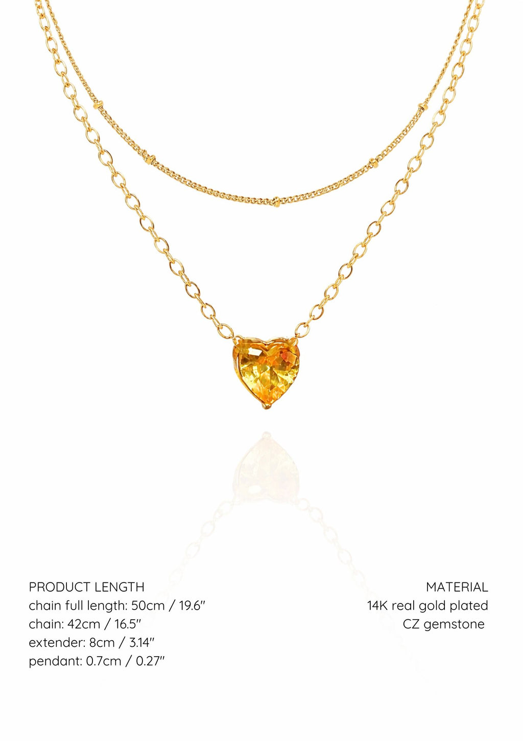 Heart Citrine - November