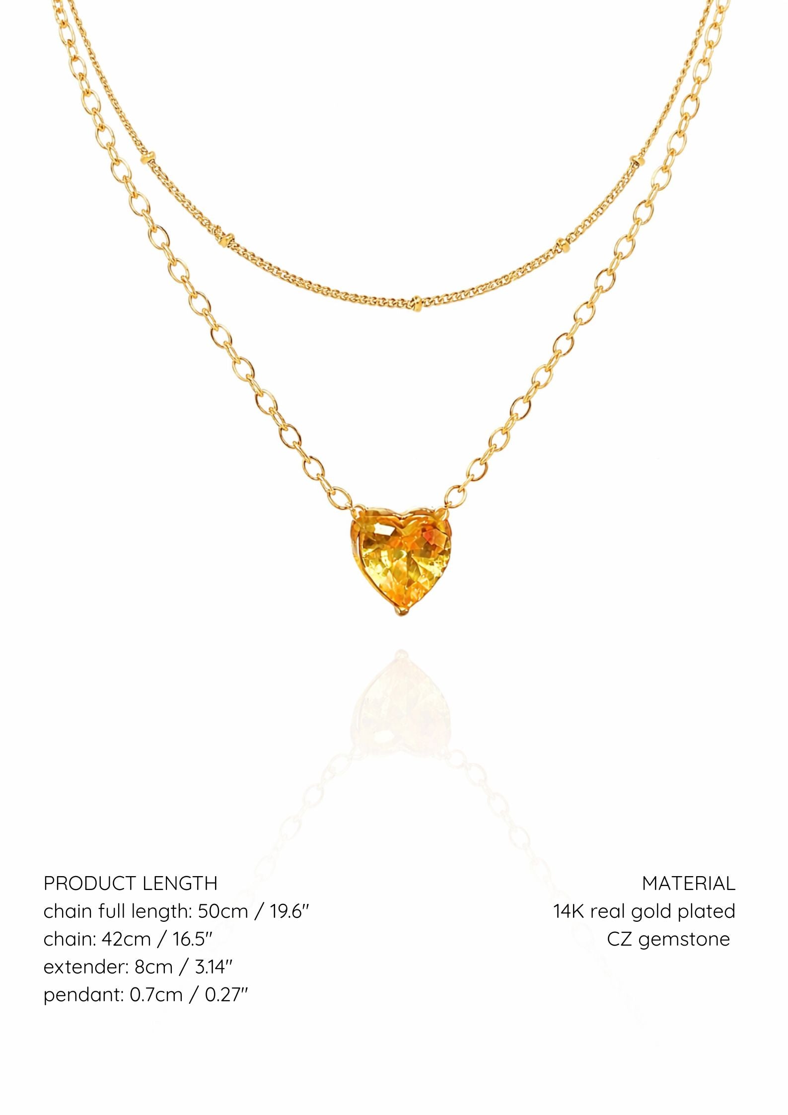 Heart Citrine - November