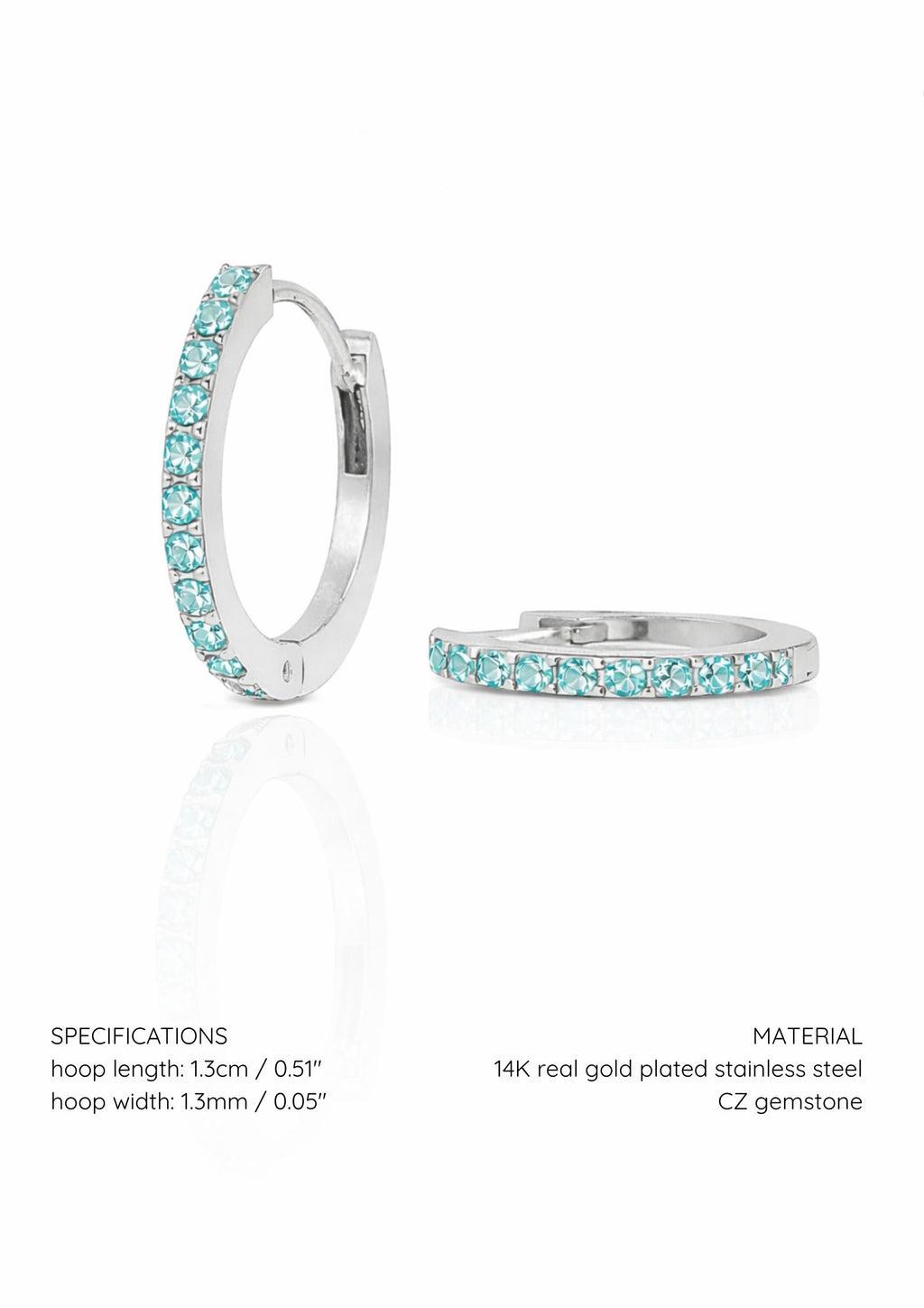 hoop earrings