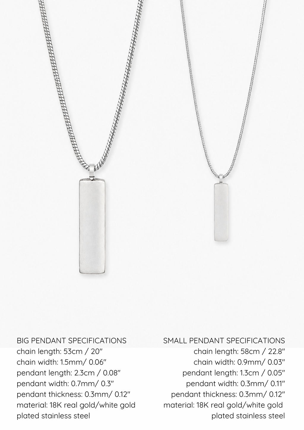 pendant necklace