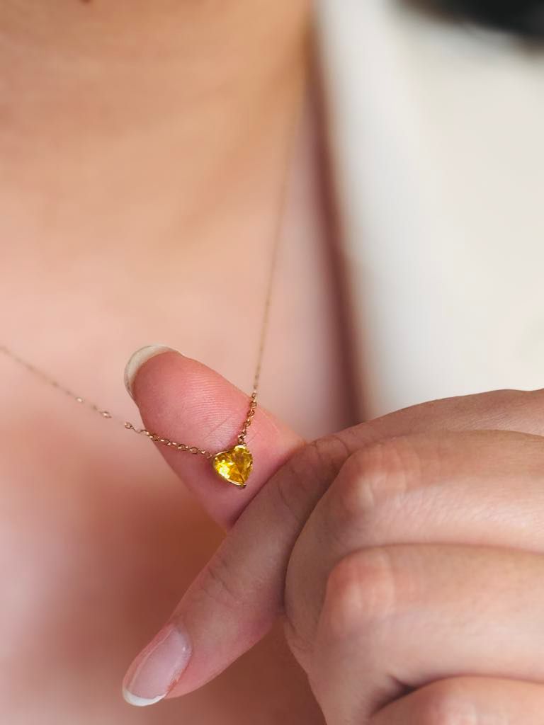 Heart Citrine - November