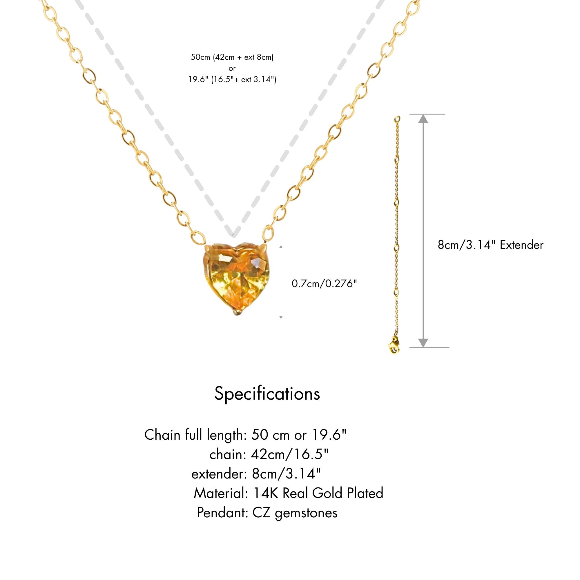 Heart Citrine - November