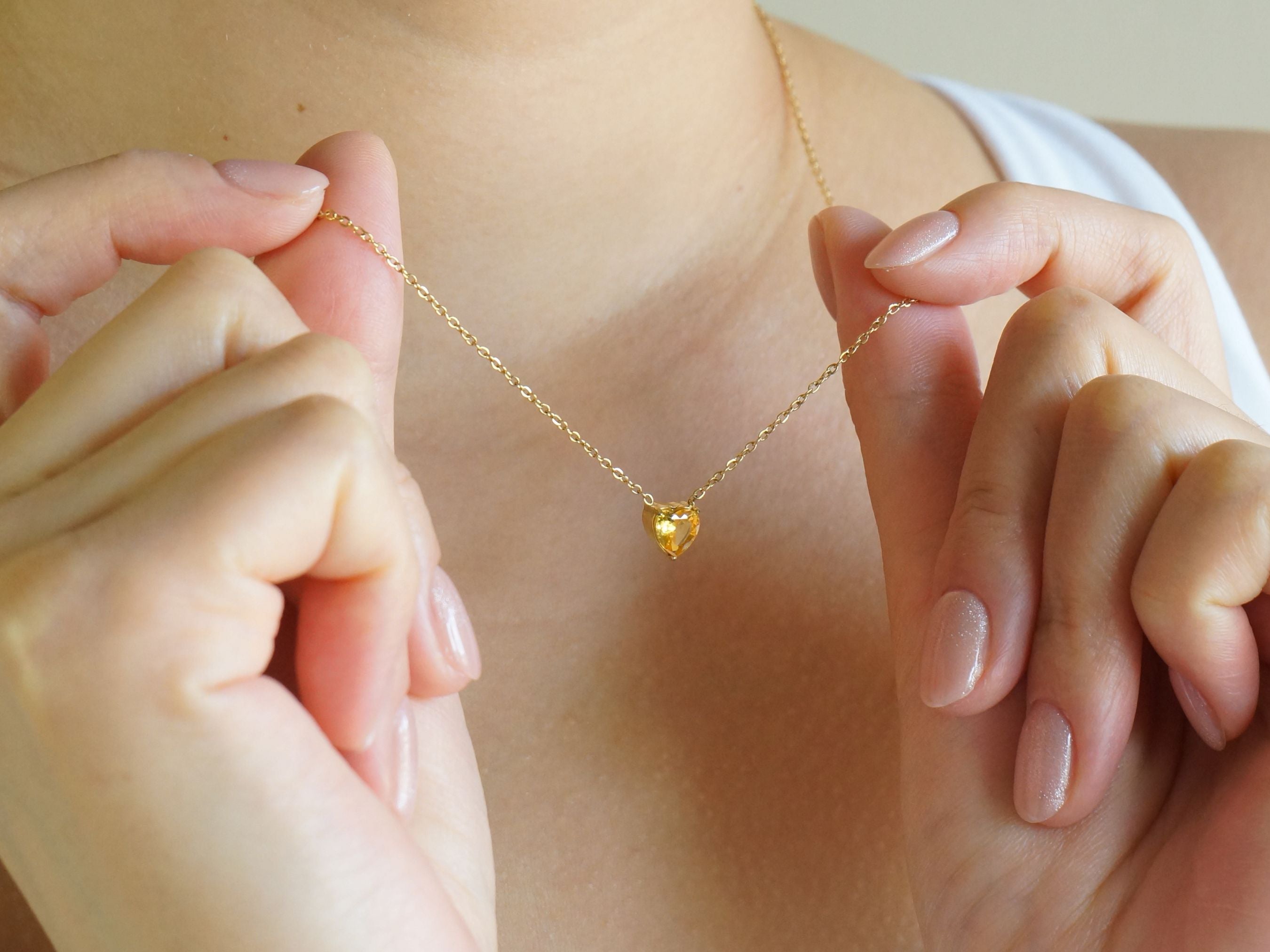 Heart Citrine - November