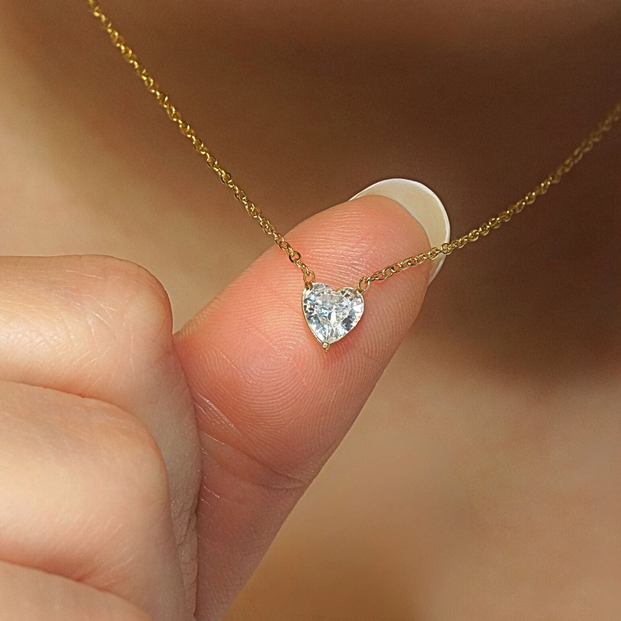 Heart Crystal - April