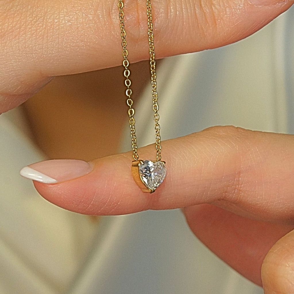 Heart Crystal - April