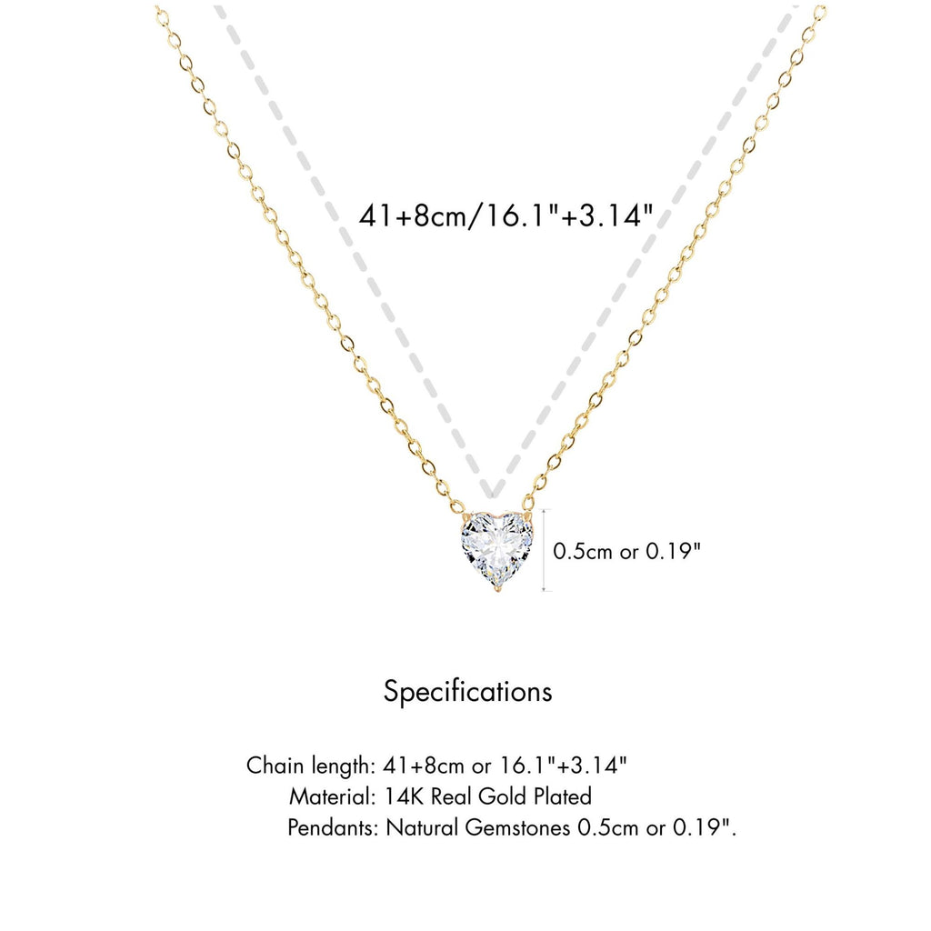 Heart Crystal - April