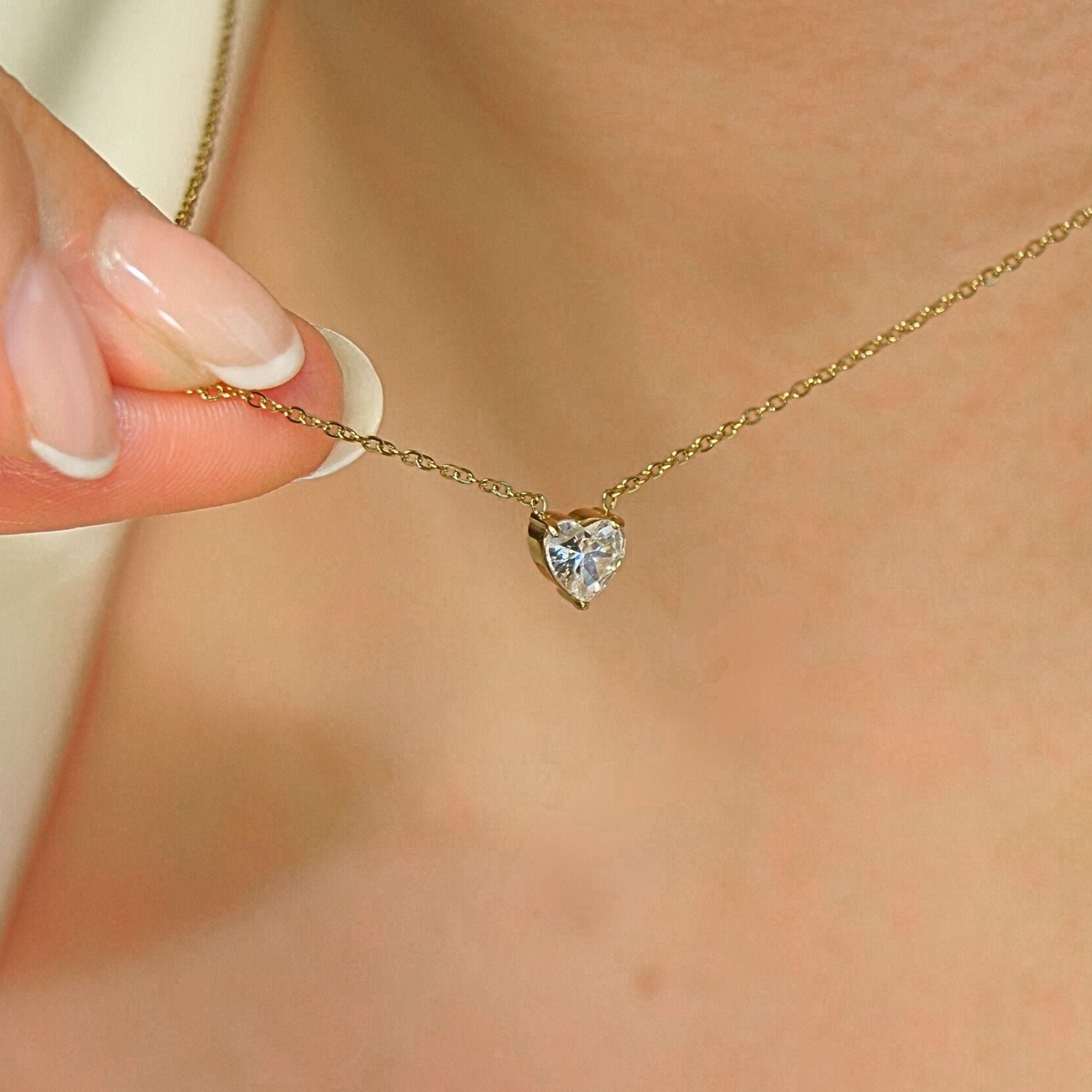 Heart Crystal - April