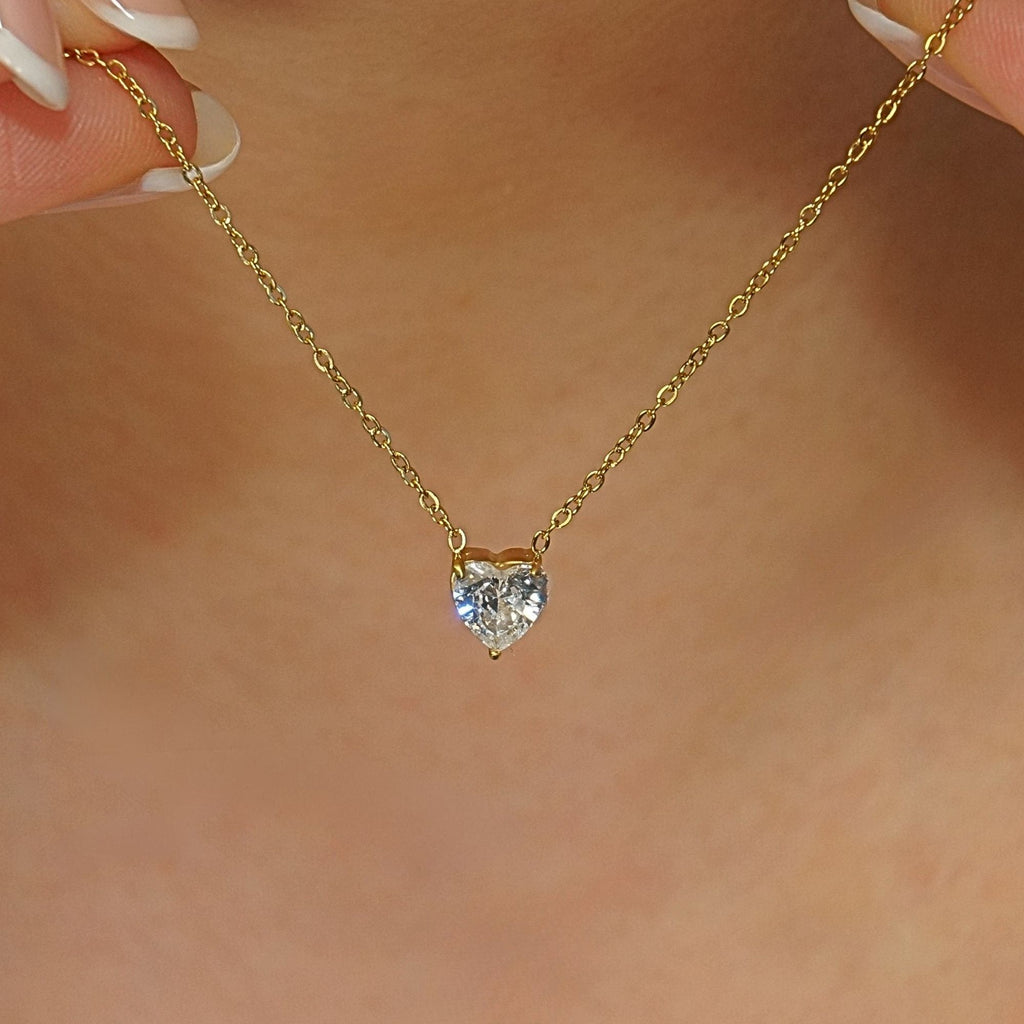 Heart Crystal - April