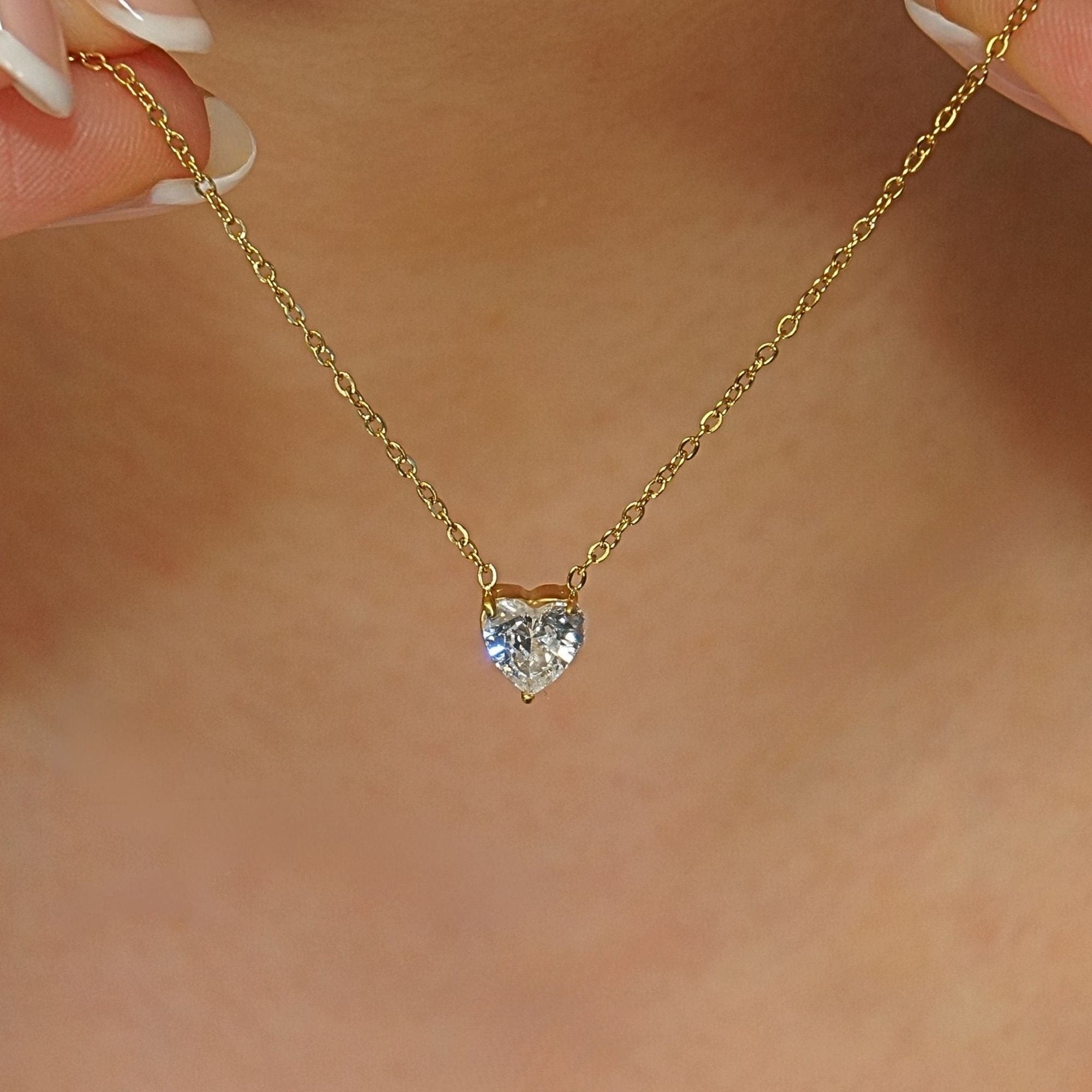 Heart Crystal - April
