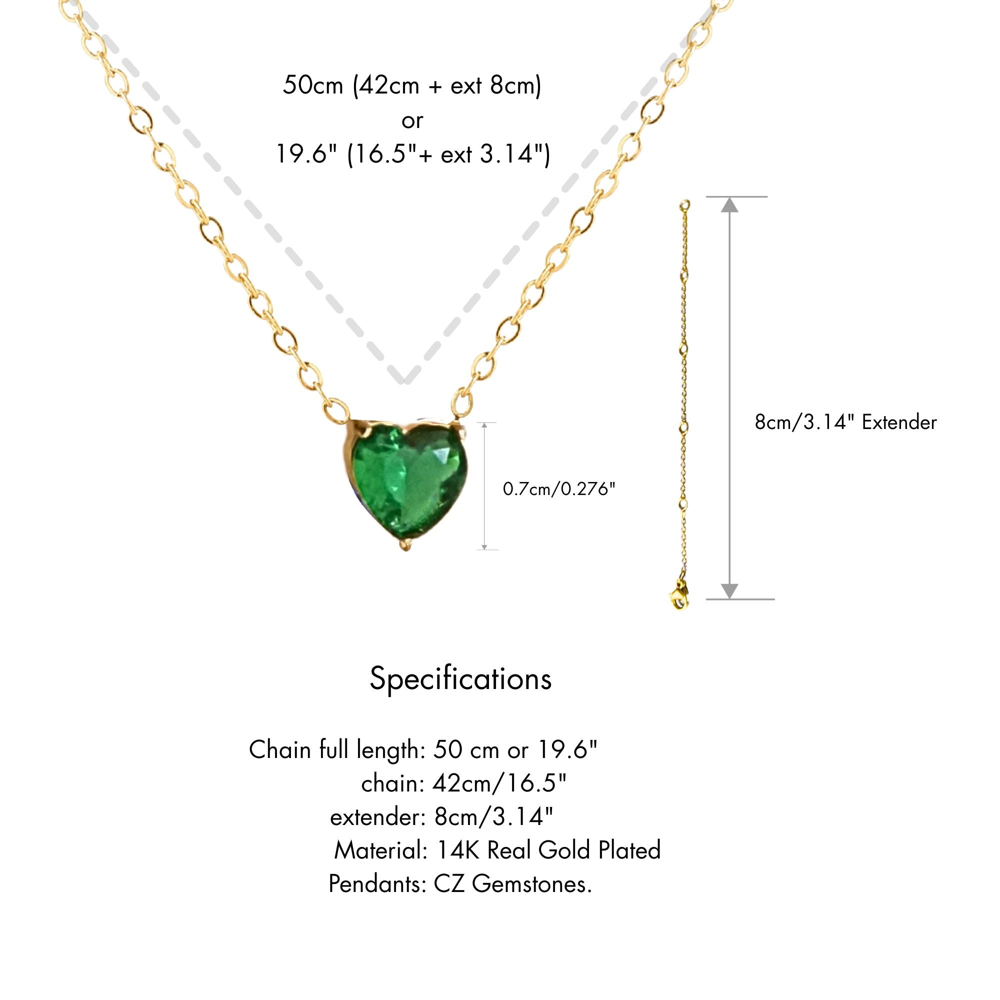 Heart Emerald - May