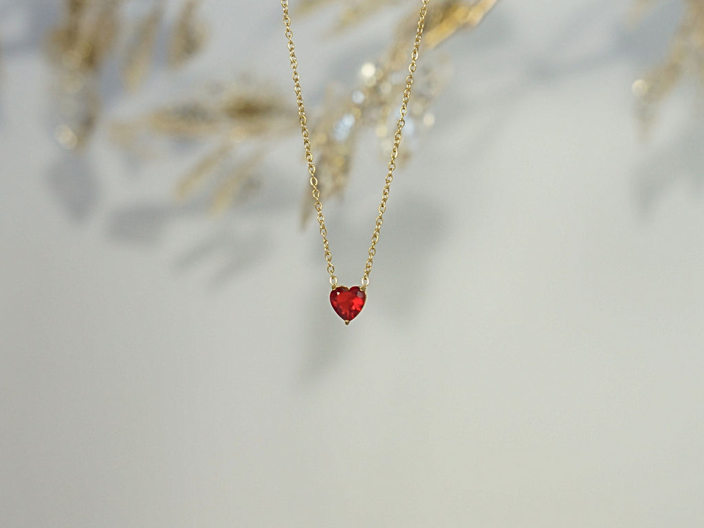 Heart Garnet - January