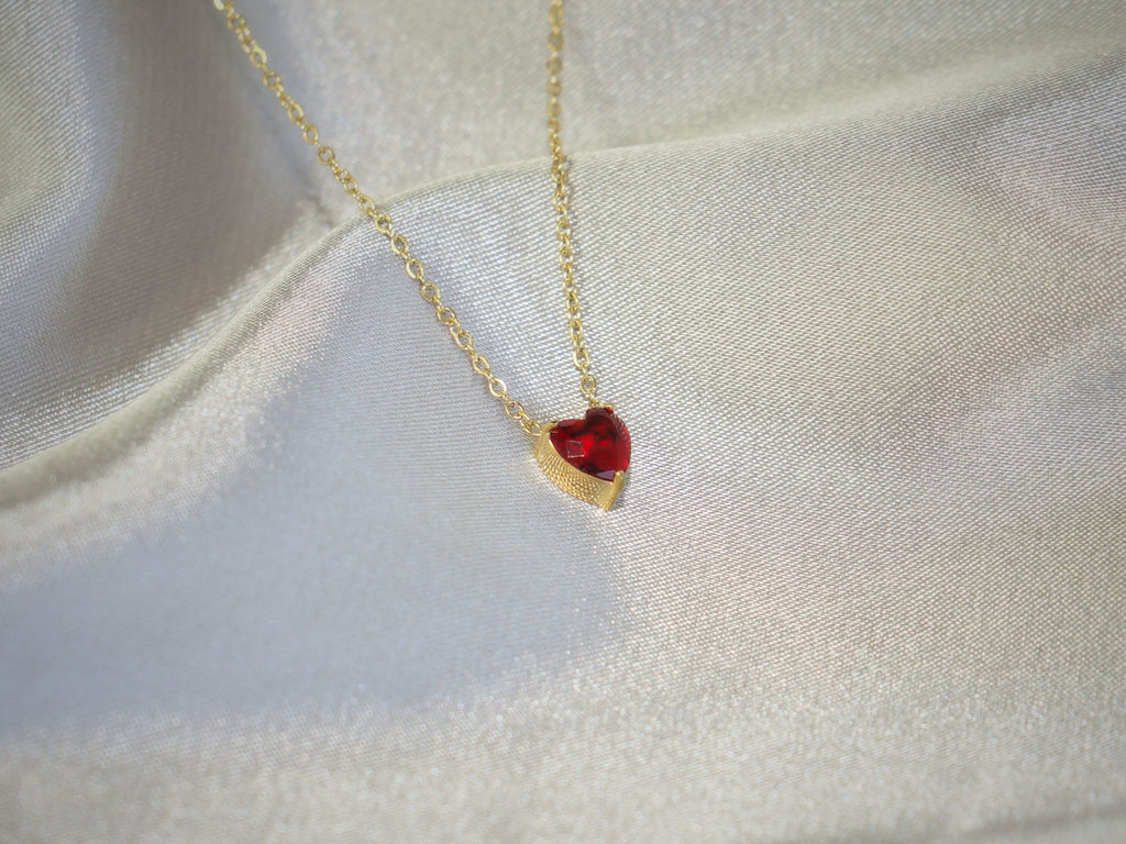 Heart Garnet - January