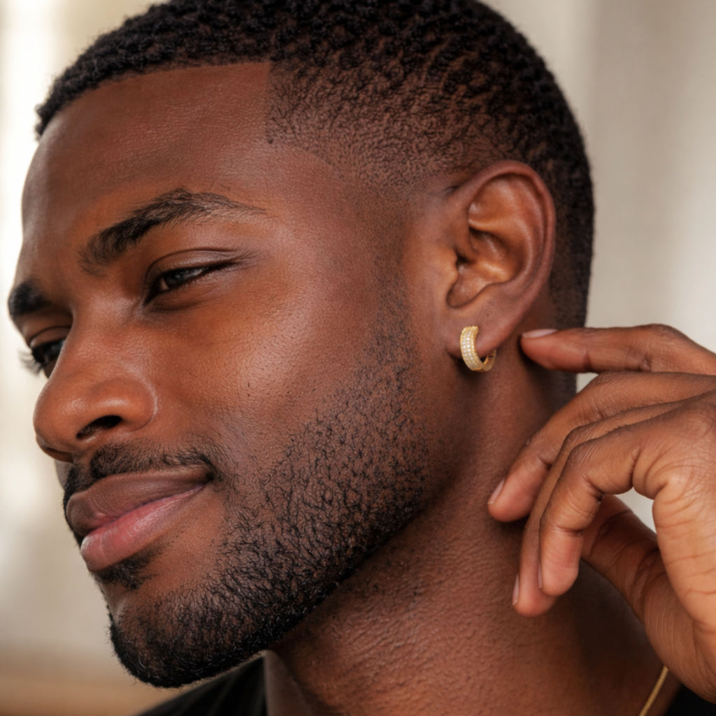 double line earrings
