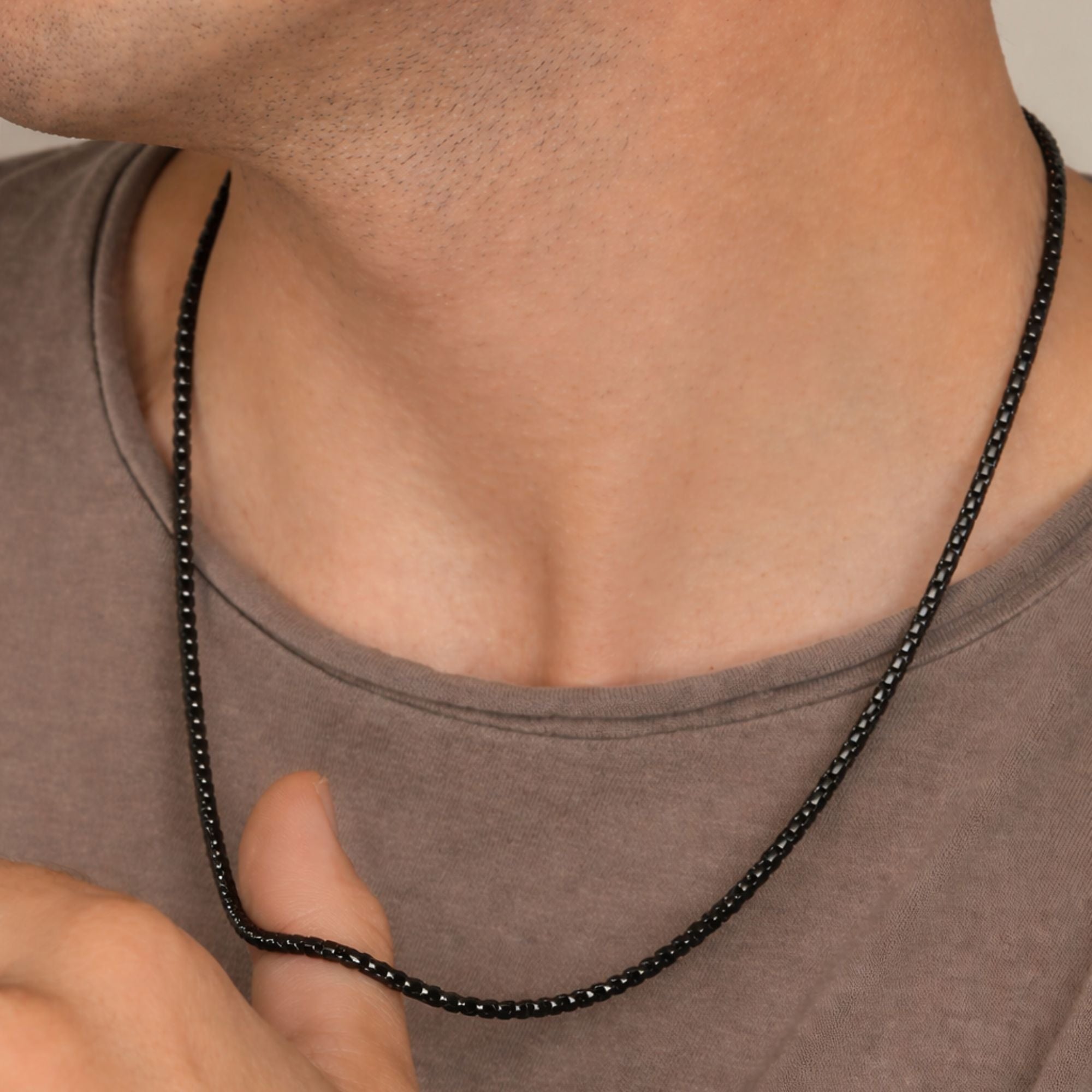 mens rolo cubain chain