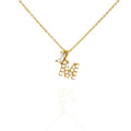 Custom Pearl Initial Necklace with Birthstone