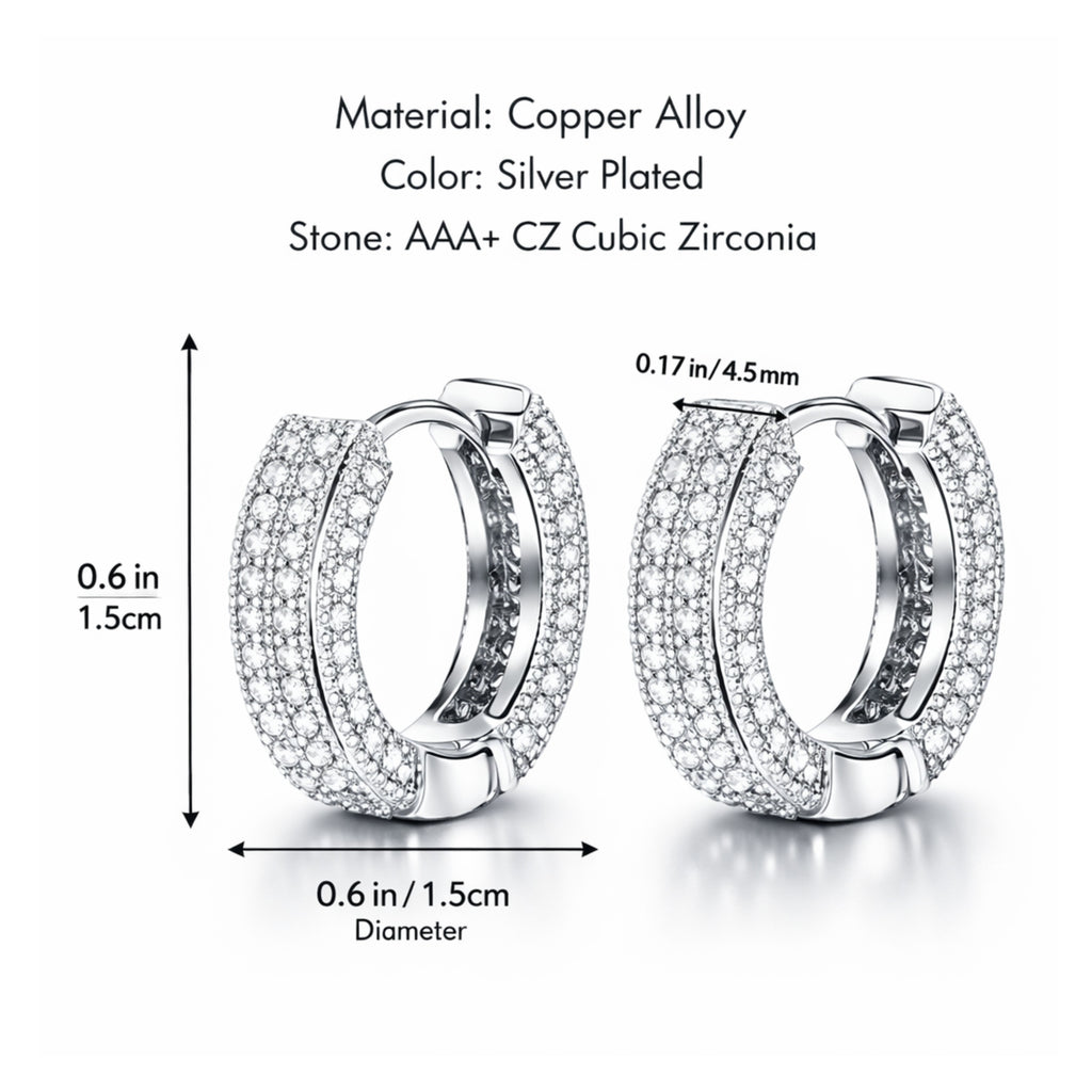 double line earrings