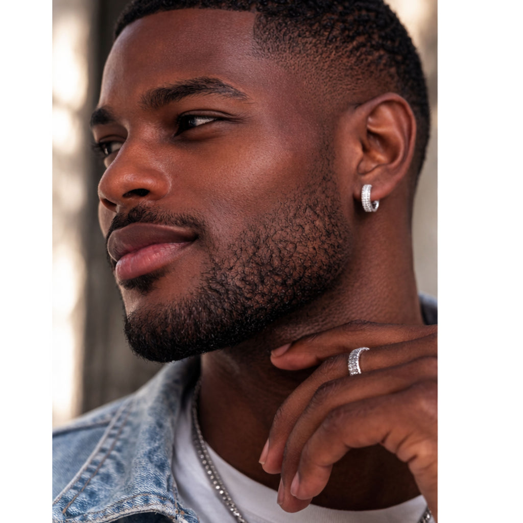 double line earrings