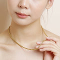 The Perfect Twist - Gold Rope Necklace