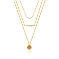 Eny - Mini Pearl Gold Layered Necklace - Set of Three